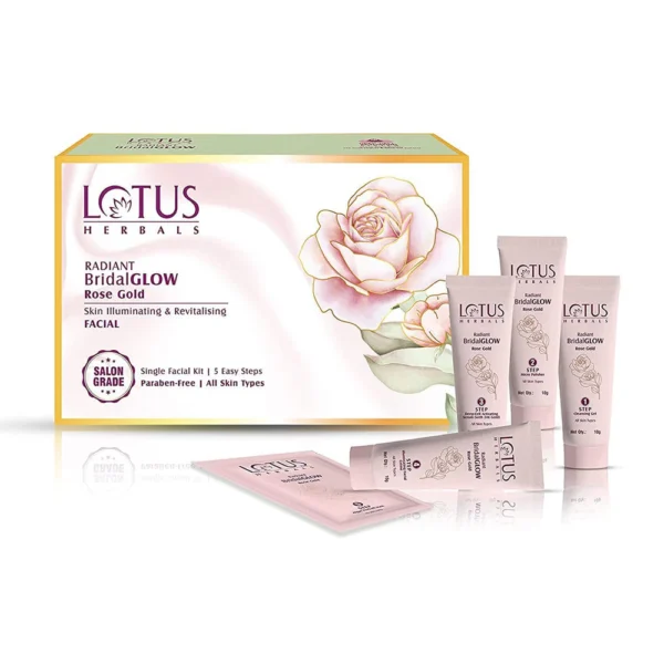 Lotus Radiant Bridal Glow Facial kit For Women