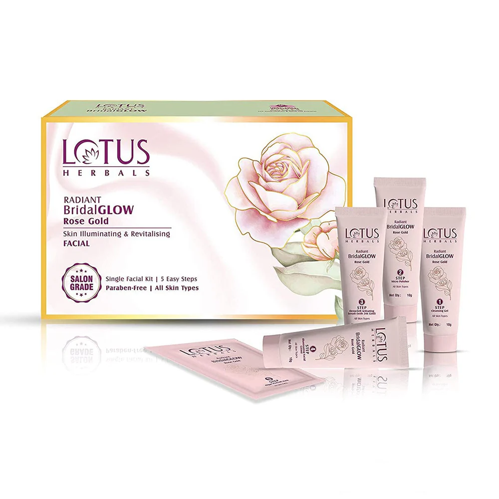 Lotus Radiant Bridal Glow Facial kit For Women