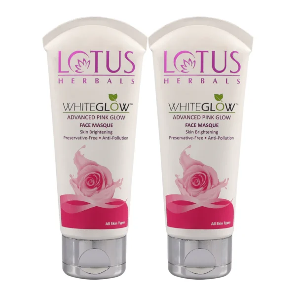 Lotus WhiteGlow Advanced Pink Glow Face Masque For Women